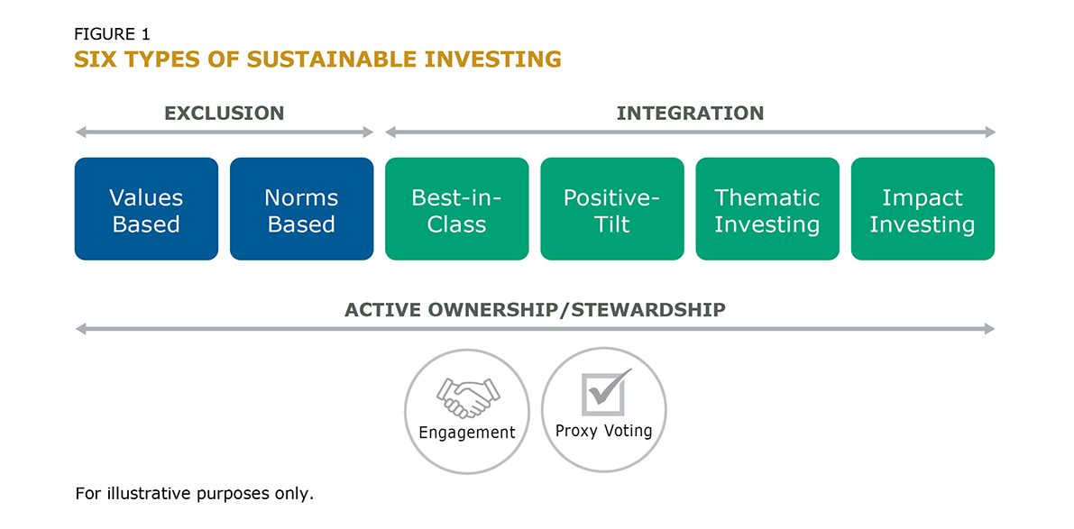 FIGURE 1: SCOPE OF SUSTAINABLE INVESTING