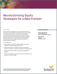 white paper cover - revolutionizing equity strategies for a new frontier